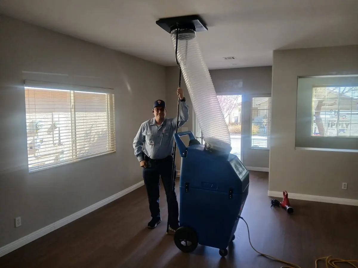 Professional Dryer Vent Cleaning work inside a Pratt home